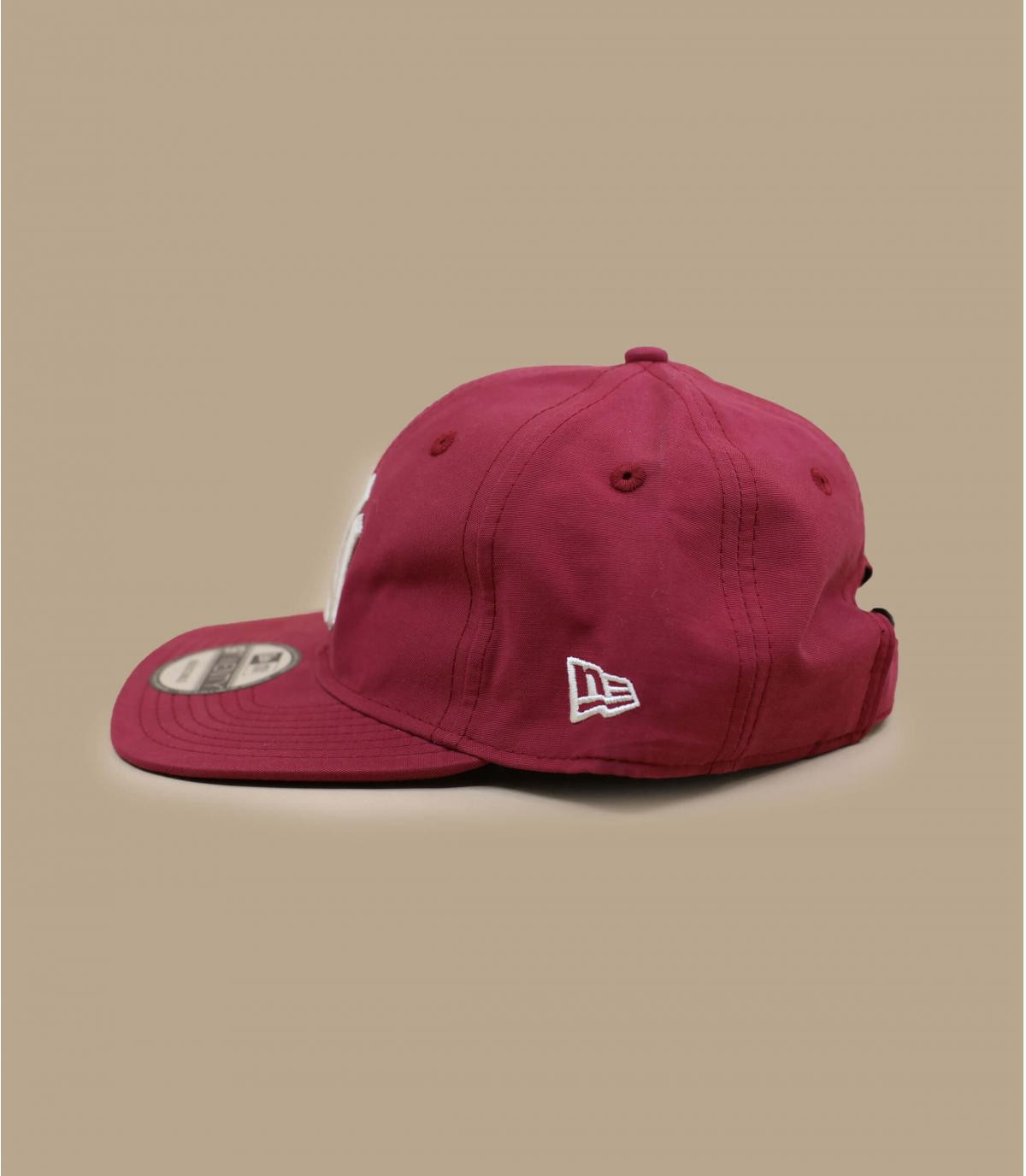 opvouwbare burgundy NY cap